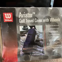 Wilson Aviator Golf Travel Cover with Wheels 