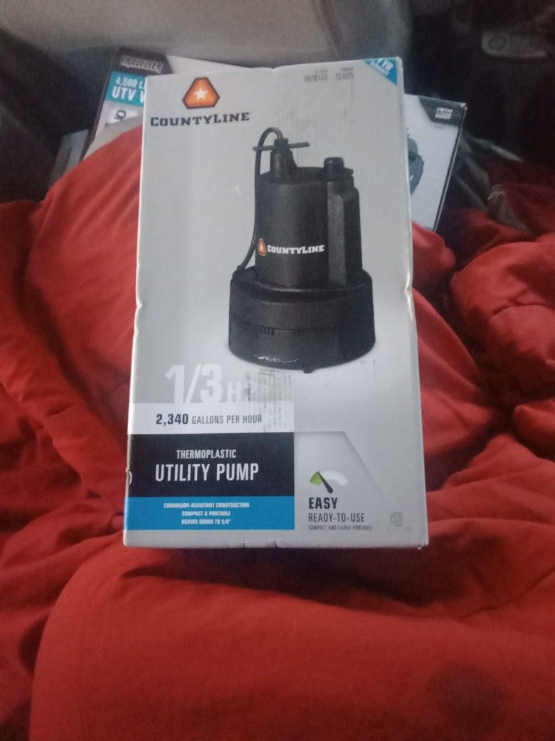 Sump/Utility Pump Brand New Never Opened