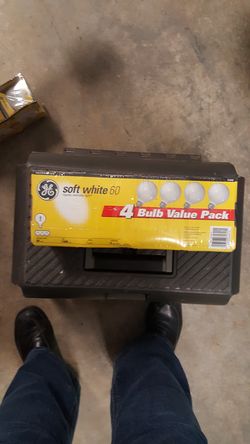 4ea soft white bulbs new