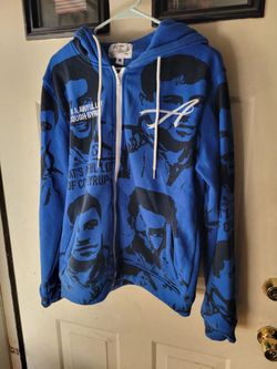 Thats A Awful Lot Of Cough Syrup Blue Hoodie Pablo Escobar Chapo Medium
