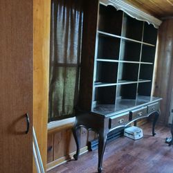 Ethan Allen Dining Room With 10 Chairs And A Table That Will Seat 10 People Comfortable And A China Cabinet  1500.oo For Both Together 