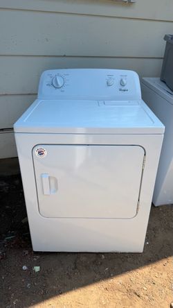 Whirlpool Electric Dryer White🔥