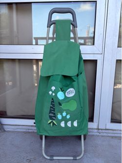 Shopping cart laundry cart trolley