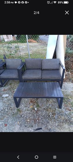 4 piece outdoor furniture set