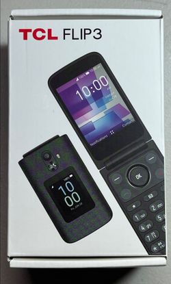 TCL Flip 3  T435S 16GB Phone ~ Verizon