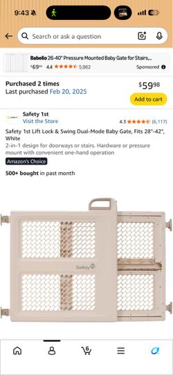 Baby Gate/Pet Gate for Sale!