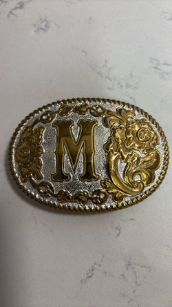 M western, Crumrine belt buckle