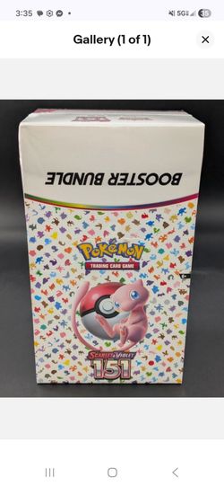 Sealed 151 Booster Bundle Display, Holds a Total of Ten Booster Bundles - Factory Sealed, no holes, rips, tears FS/FT