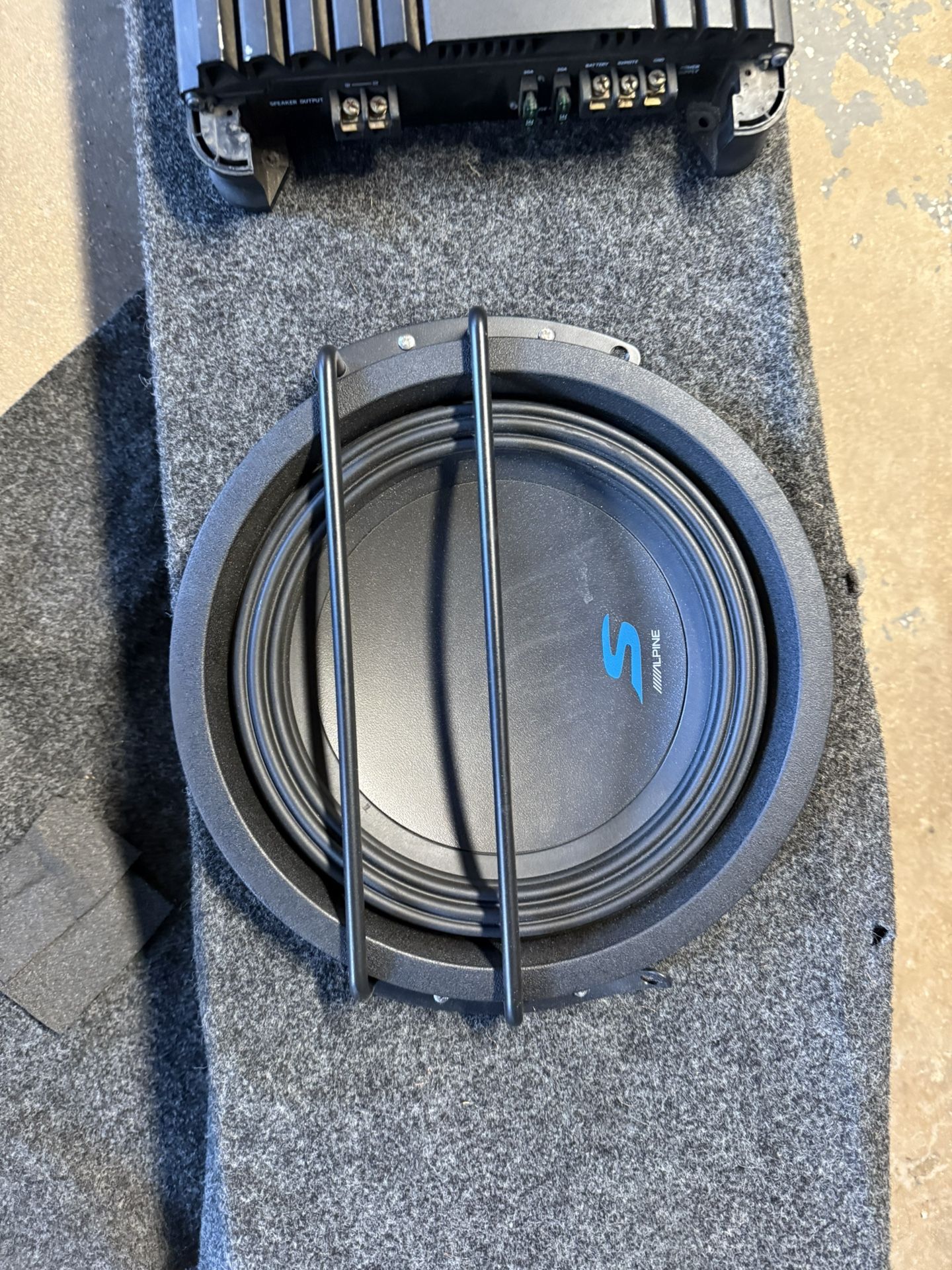 Alpine 2 10inch Speakers