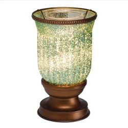 Seafoam Fluted Lampshade Scentsy Warmer 