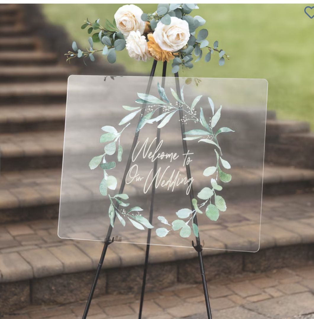 Welcome To Our Wedding Sign