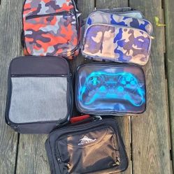 Boys Lunch Boxes ($2 Each Or All For $8)