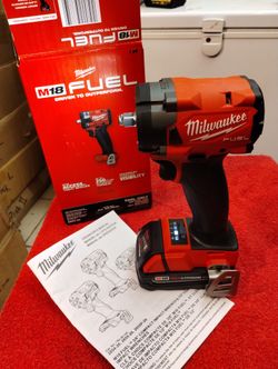 M18 Milwaukee Fuel 3/8 Impacto Con Bateria $$200 Fijo