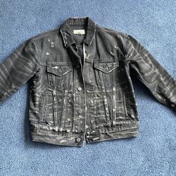 Denim Jacket By Ralph Lauren  With American Flag