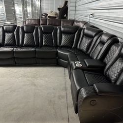 Brand New Power Reclining Sectional Couch