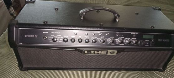 Super clean like new old school line6 spider 4 original 150 watt power stack head only the head