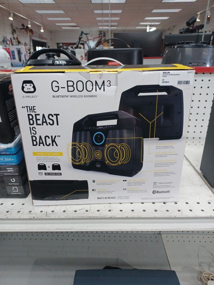 Bluetooth Wireless Boombox