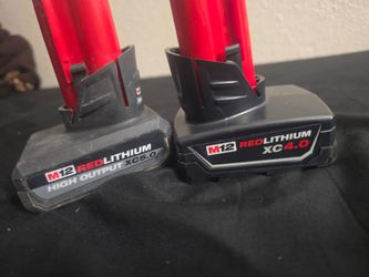 Milwaukee m12 batteries 5.0