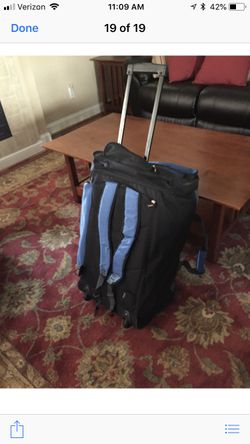 Sonoma Travel Bag/Rollers/Shoulder Straps/Pull Handle