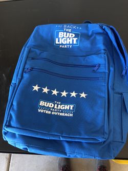 Bud light back pack
