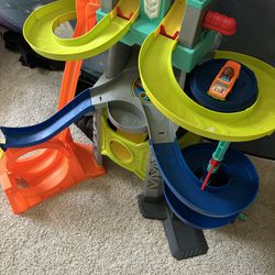 Toddler, Kids Car Race Track Set