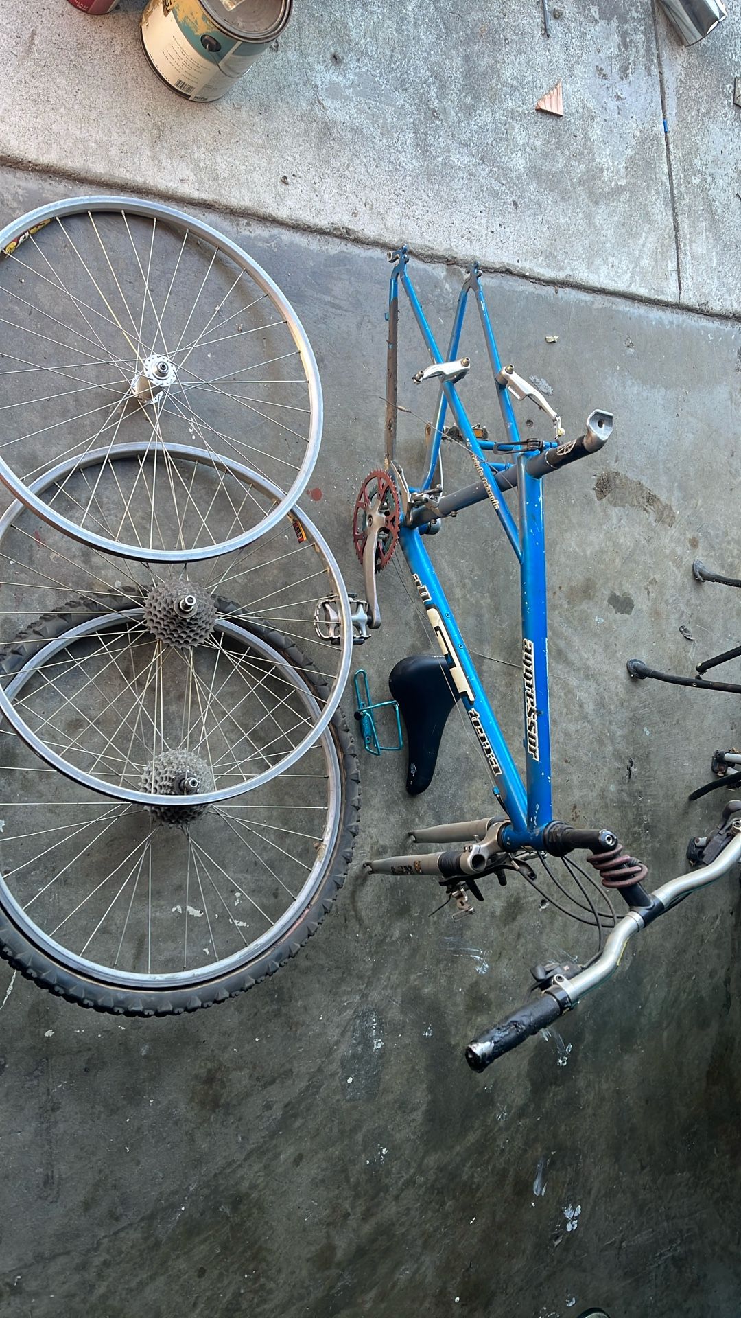 GT Aggressor Mountain Bike Frame + Some Parts