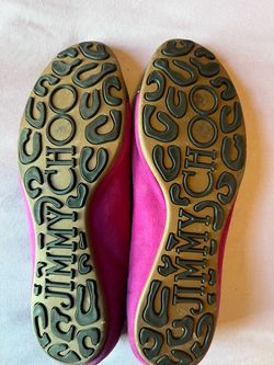 Jimmy choo pink flats