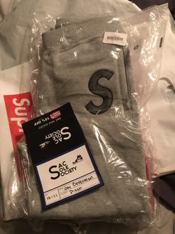 Supreme s logo sweats