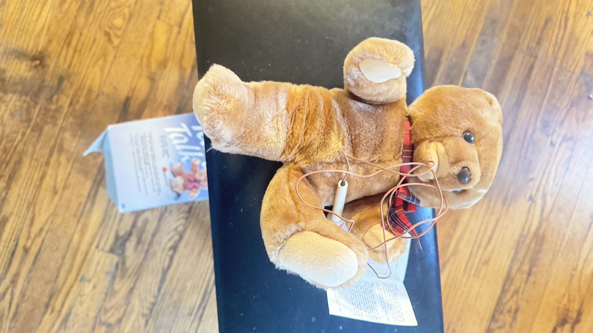 vintage Radio Shack Teddy Talk bear