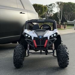 Excellent - Kids UTV 2 Seater, 24V 4WD Ride-On Toy Car for Big Kids w/Remote Control, 2WD/4WD Switchable, 4 * 200W Motors