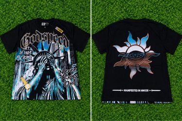 Rhinestone GodSpeed/HellStar T-shirts