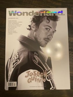 WONDERLAND MAGAZINE -  AUTUMN/FALL 2022 - JOSEPH QUINN - BRAND NEW