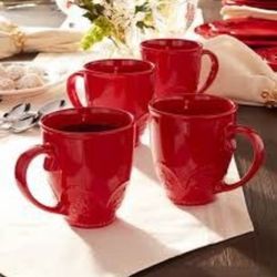 Set De 4 Tazas 