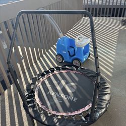 Read Description Trampoline & Push Car 