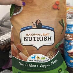Rachael Ray Nutrish Adult Dog Food – Chicken & Veggies (Opened, Unused)