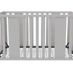 Little Seeds Crawford 3-in-1 Crib (Sharkey Gray)