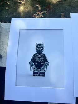 Black Panther Lego Art