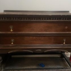 SALE Antique early 20th Century Sideboard  Buffet Cabinet