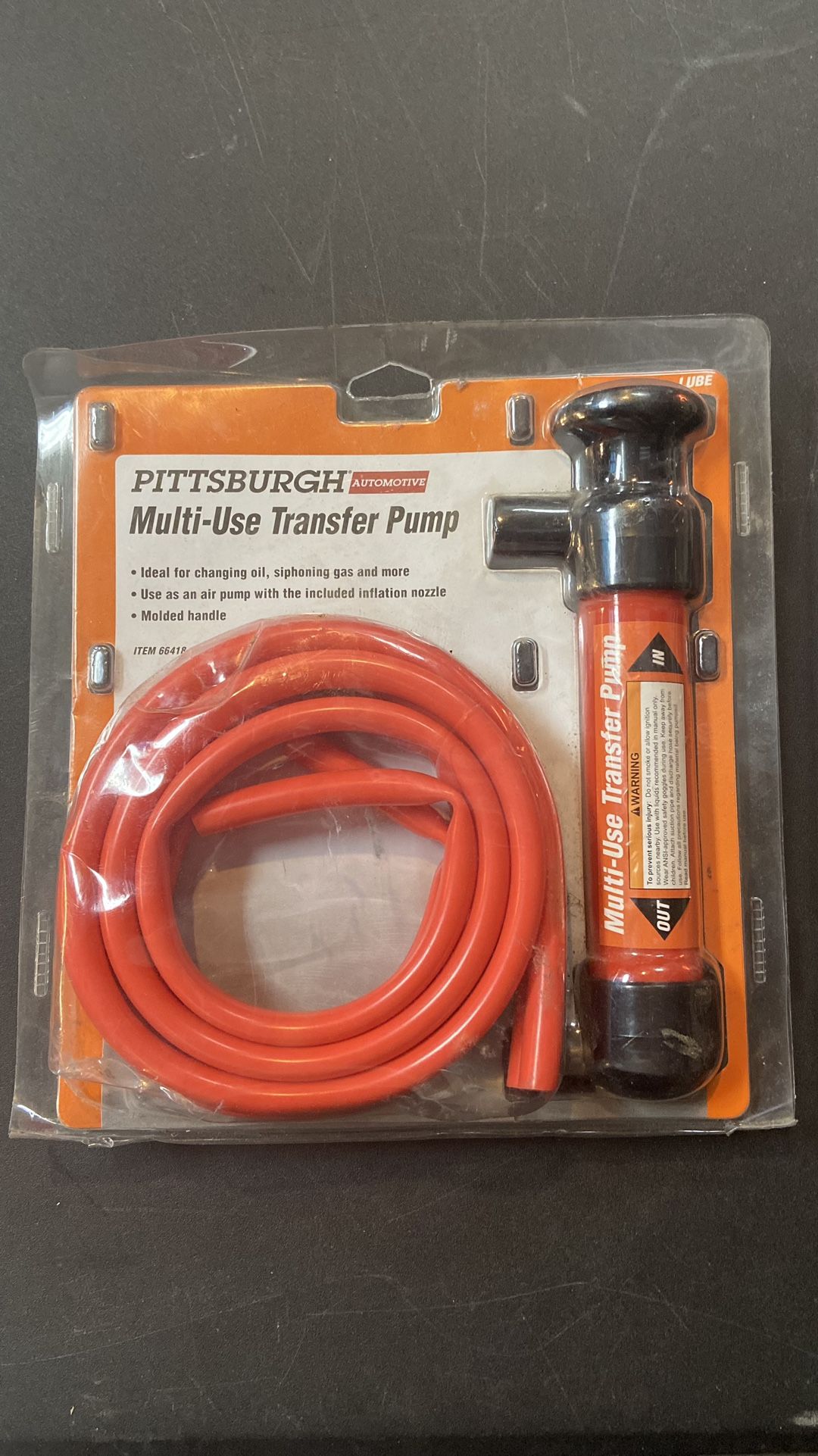 Pittsburgh Automotive MultiUse Transfer Pump for Sale in Bonney Lake