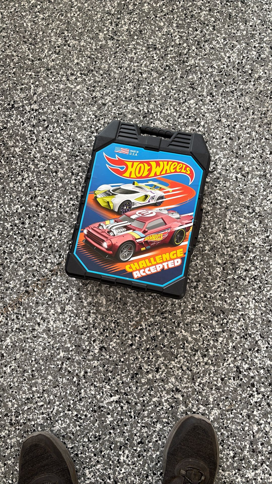 Over 50 Cars In Carry Box Of Hot Wheel Cars