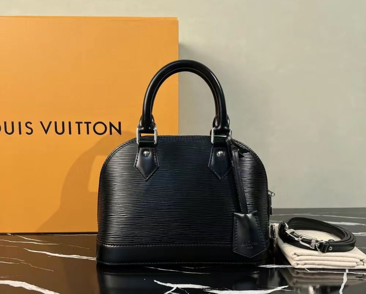 Authentic LV Alma BB In Epi Leather