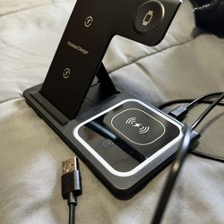 Wireless Phone/Apple Watch/AirPods Charger