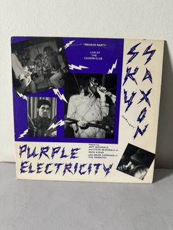 MINT Purple Electricity Private Party Vinyl 1986