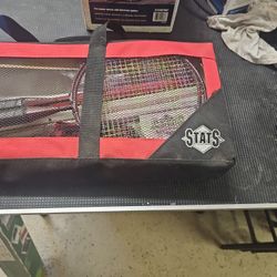 Stats Brand New Battmitton Set