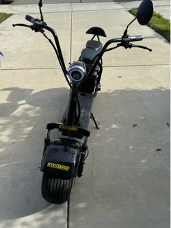 Fat Tire Electric Scooter 60V 20AH Will Trade For iPad Pro 4gen Or DJI Air 3s or Makita tools