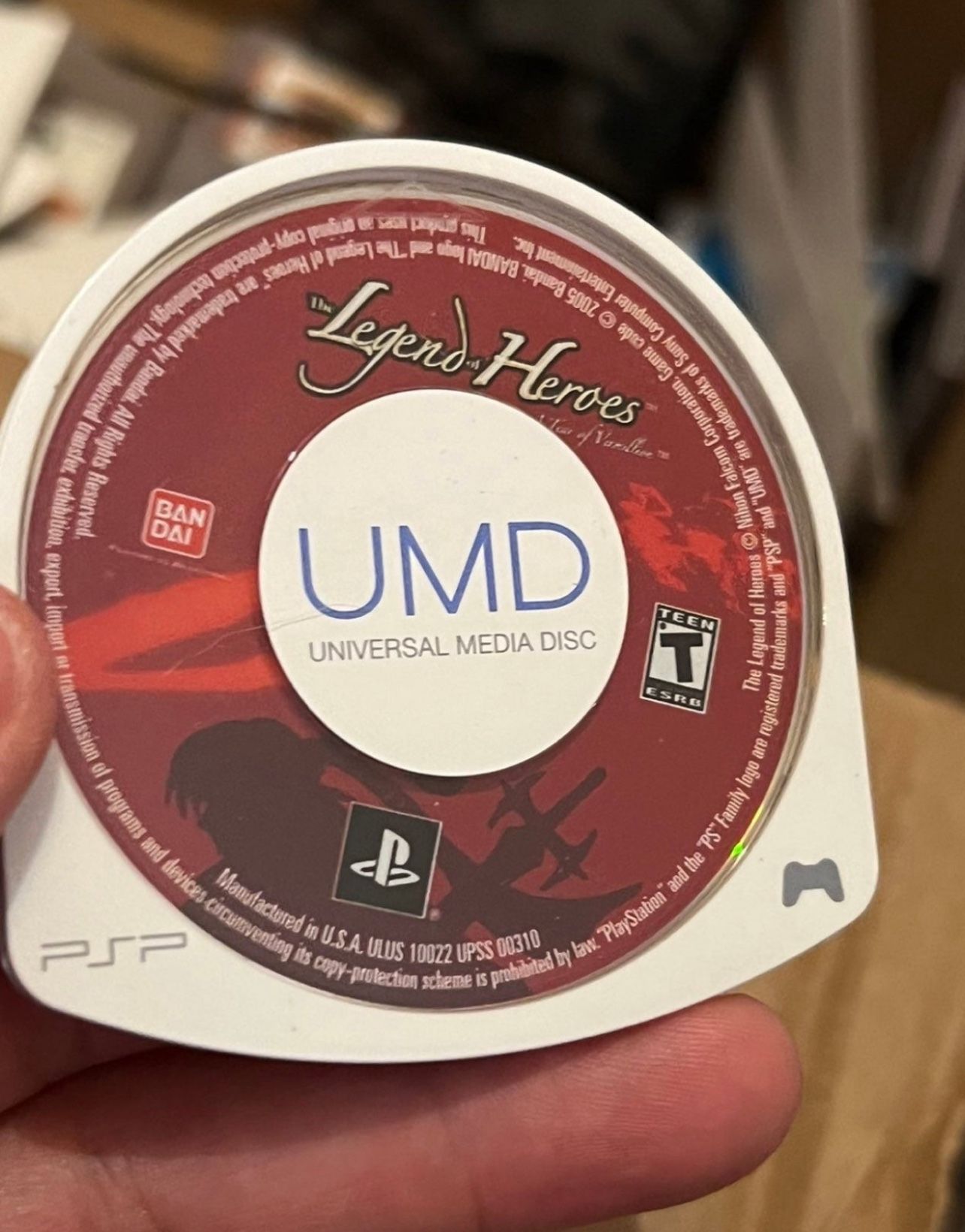 Legend Of Heroes Tear Of Vermillion On Sony PSP