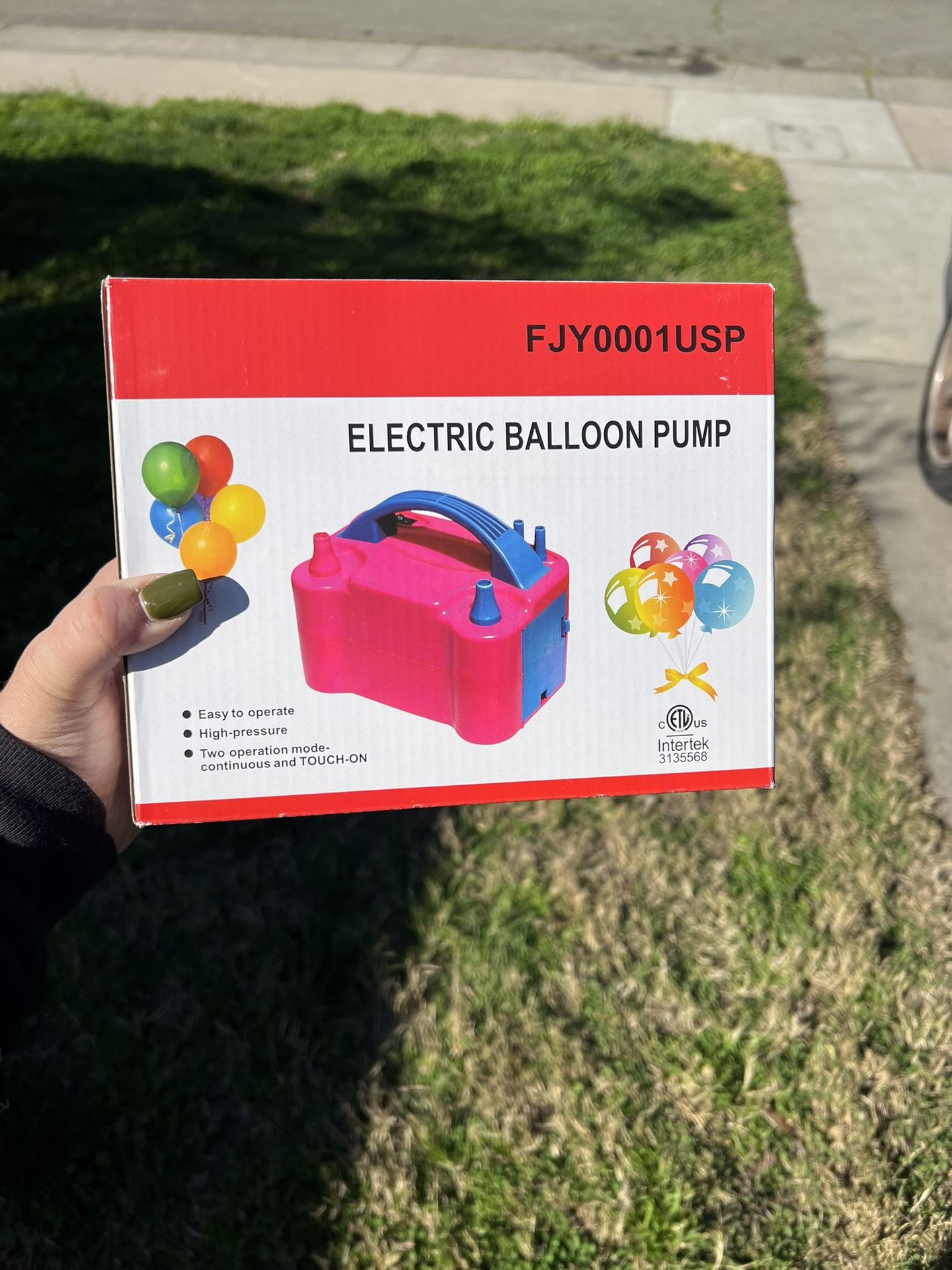 Electric Balloon Inflator