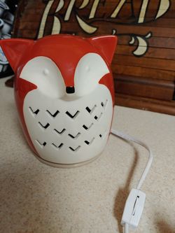 Cute fox wax burner