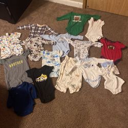 Baby Clothes  0to 9 And Diaper Bag   Back Pack 