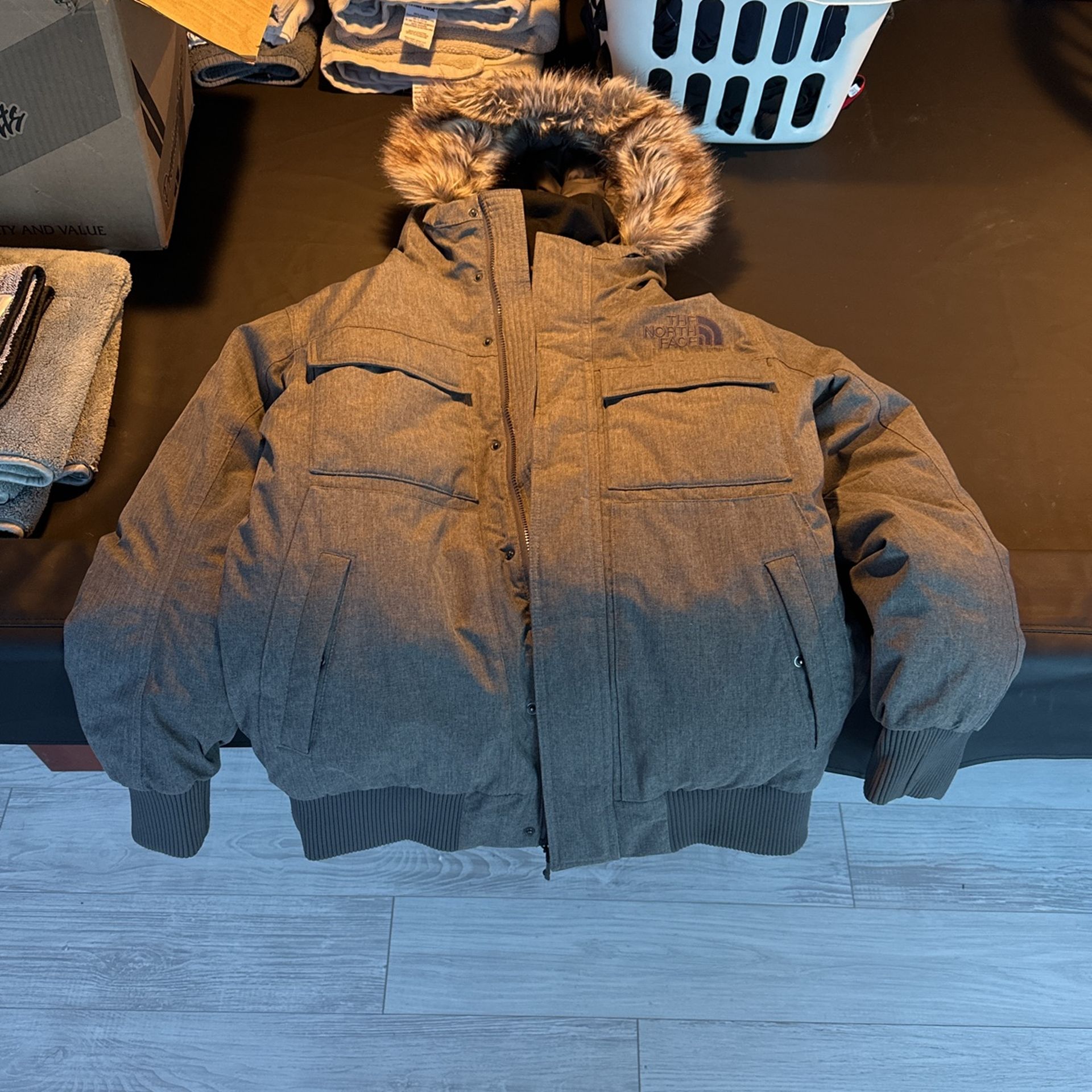 North Face Coat With Face Mask